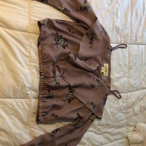 long sleeve dress top